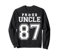 Number 87 Custom Proud Soccer Sweatshirt - Fun Novelty Design Unisex - T-Shirt, Sweatshirt, Hoodie