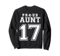 Number 17 Custom Proud Soccer Futbol Sweatshirt - Graphic Print Men Women - T-Shirt, Sweatshirt, Hoodie