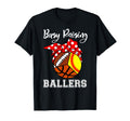 Busy Raising Ballers Funny Softball T-Shirt - Streetwear Style Men Women - T-Shirt, Sweatshirt, Hoodie
