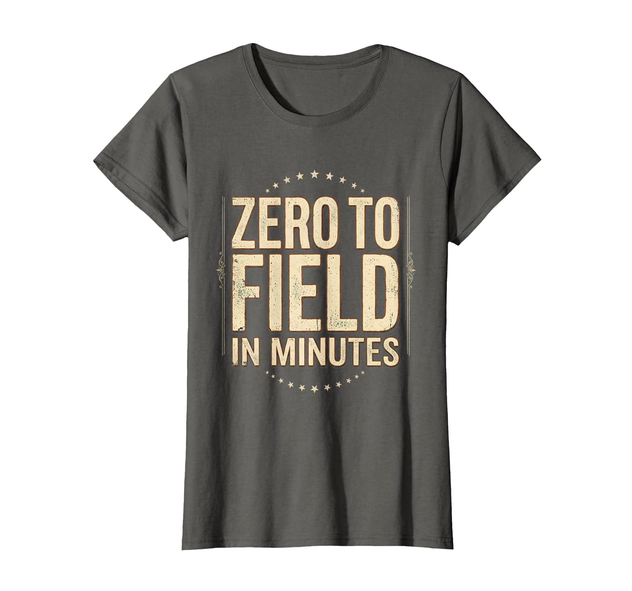 Zero To Field Minutes Soccer Mom T-Shirt - Novelty Apparel Unisex - T-Shirt, Sweatshirt, Hoodie