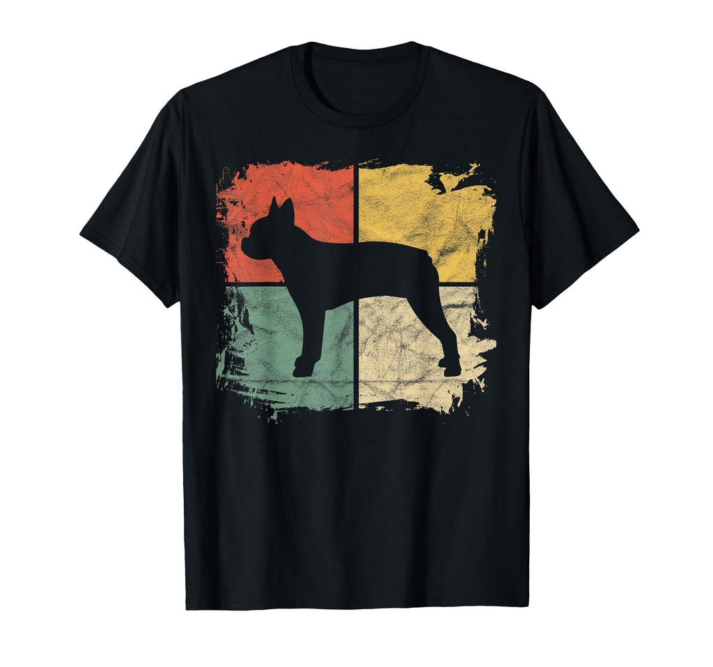 Square Boston Terrier Owner Gift Dog T-Shirt - Unique Graphic Unisex - T-Shirt, Sweatshirt, Hoodie