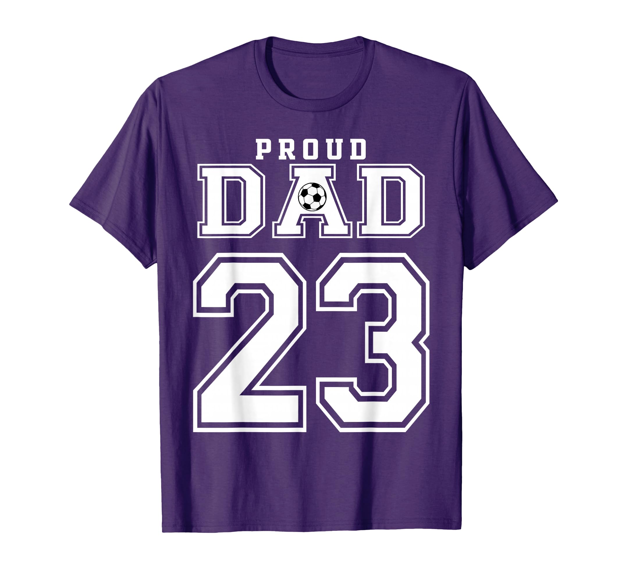Number 23 Custom Proud Soccer Futbol T-Shirt - Streetwear Style Men Women - T-Shirt, Sweatshirt, Hoodie