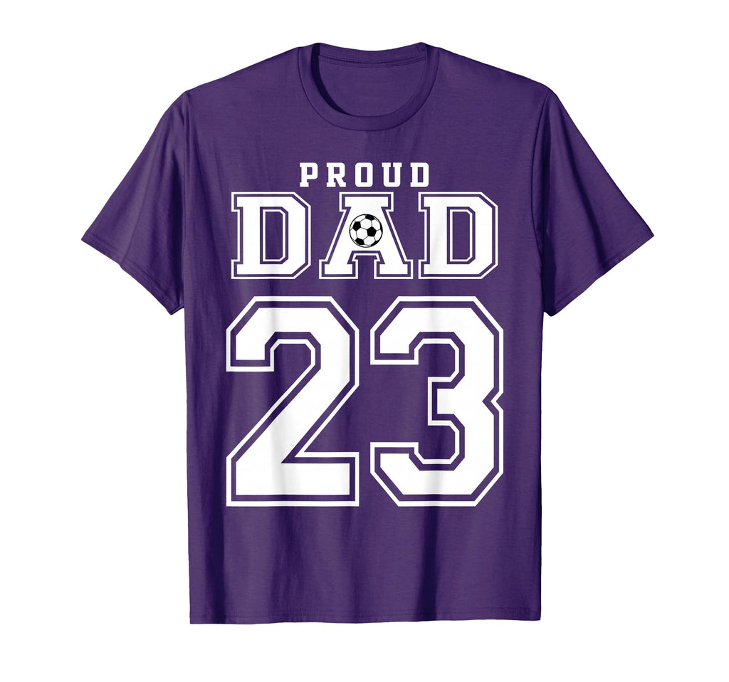 Number 23 Custom Proud Soccer T-Shirt - Casual Everyday Wear for Adults - T-Shirt, Sweatshirt, Hoodie