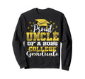 Proud Uncle 2026 College Graduate Sweatshirt - Streetwear Style Unisex - T-Shirt, Sweatshirt, Hoodie