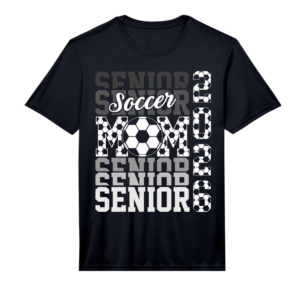 2026 Soccer Senior Mom Graduation T-Shirt - Streetwear Style Unisex - T-Shirt, Sweatshirt, Hoodie