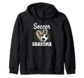 Soccer Grandma Leopard Heart Soccer Fan T-Shirt - Trendy Graphic Unisex - T-Shirt, Sweatshirt, Hoodie