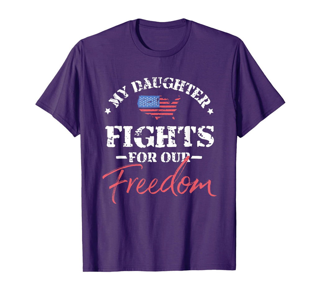 My Daughter Is Military T-Shirt - Trendy Graphic Unisex - T-Shirt, Sweatshirt, Hoodie