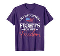 My Daughter Is Military T-Shirt - Trendy Graphic Unisex - T-Shirt, Sweatshirt, Hoodie