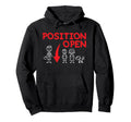 Funny Single Dad Family Position Open Hoodie - Graphic Print Men Women - T-Shirt, Sweatshirt, Hoodie