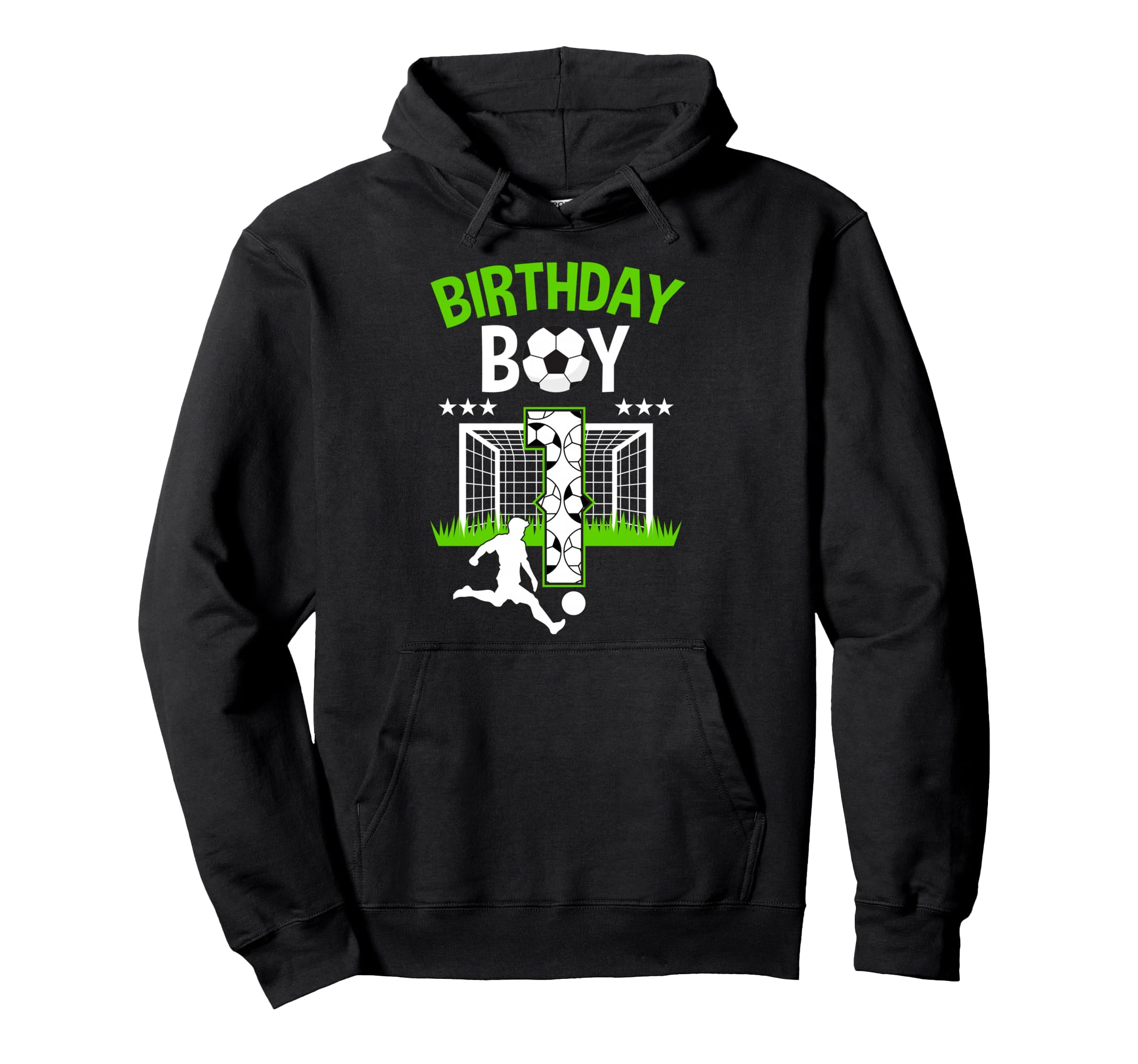 Birthday Soccer 1 Year Old Who Hoodie - Casual Everyday Wear for Adults - T-Shirt, Sweatshirt, Hoodie