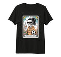 Funny Skeleton Tarot Card Halloween Soccer T-Shirt - Graphic Print Unisex - T-Shirt, Sweatshirt, Hoodie
