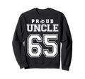 Number 65 Custom Proud Soccer Sweatshirt - Casual Everyday Wear for Adults - T-Shirt, Sweatshirt, Hoodie