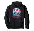 Soccer Ball Drip Ice Cream Drip Game Hoodie - Minimalist Print Men Women - T-Shirt, Sweatshirt, Hoodie