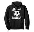 Soccer Family Brother Soccer Fans Hoodie - Aesthetic Graphic Men Women - T-Shirt, Sweatshirt, Hoodie