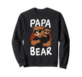 Papa Bear Family Sweatshirt - Unique Graphic for Adults - T-Shirt, Sweatshirt, Hoodie