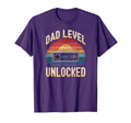 Dad Level Unlocked Funny Dad Gamer T-Shirt - Minimalist Print Unisex - T-Shirt, Sweatshirt, Hoodie
