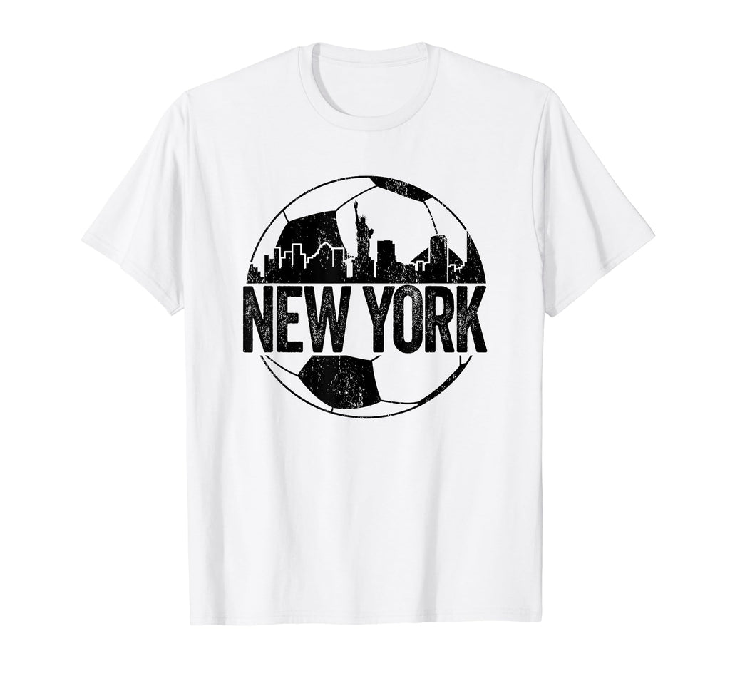 New York City Skyline Soccer Lover T-Shirt - Trendy Graphic Men Women - T-Shirt, Sweatshirt, Hoodie
