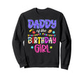 Daddy Birthday Painting Father Dad Sweatshirt - Graphic Print Men Women - T-Shirt, Sweatshirt, Hoodie