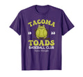 Tacoma Toads Minor League Baseball Team T-Shirt - Unique Graphic for Adults - T-Shirt, Sweatshirt, Hoodie