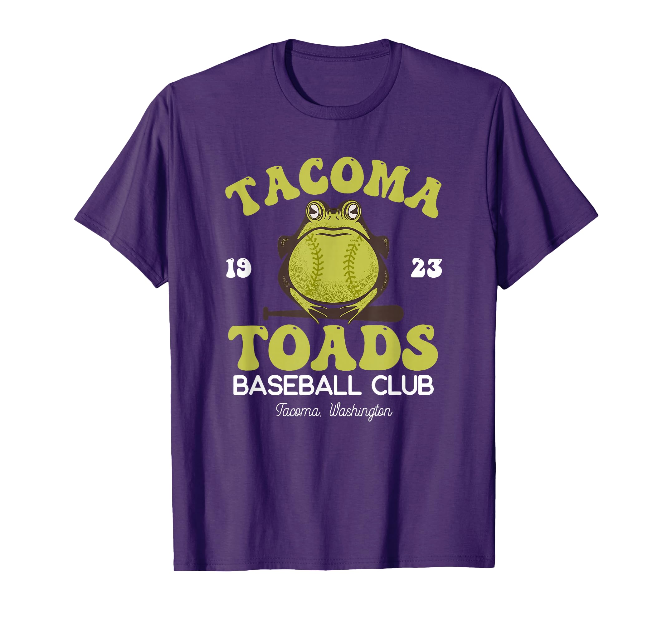 Tacoma Toads Minor League Baseball Team T-Shirt - Unique Graphic for Adults - T-Shirt, Sweatshirt, Hoodie
