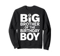 Big Brother Birthday Soccer Ball Sweatshirt - Fun Novelty Design Unisex - T-Shirt, Sweatshirt, Hoodie