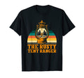 Tent Ranger Camping Friends Camper Buddy T-Shirt - Custom Art Print Unisex - T-Shirt, Sweatshirt, Hoodie