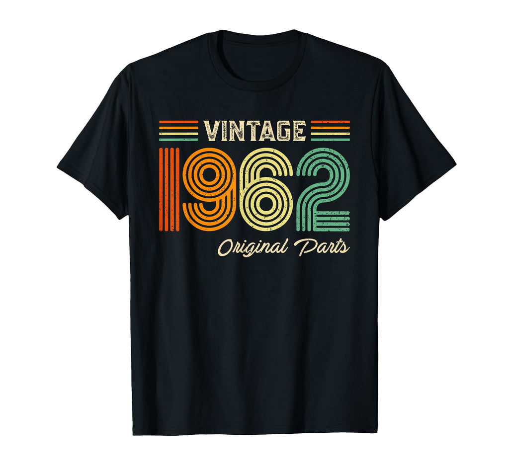 1962 Original Parts Birthday 1962 T-Shirt - Trendy Graphic for Adults - T-Shirt, Sweatshirt, Hoodie