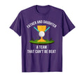 Fathers Day Dad Daughter Golf T-Shirt - Minimalist Print for Adults - T-Shirt, Sweatshirt, Hoodie