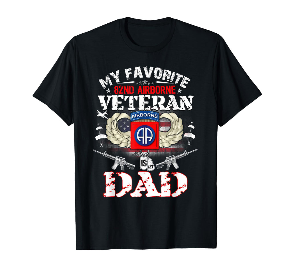 My Favorite 82Nd Airborne T-Shirt - Casual Everyday Wear for Adults - T-Shirt, Sweatshirt, Hoodie