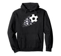 Soccer Football Ball Soccer Player Hoodie - Aesthetic Graphic for Adults - T-Shirt, Sweatshirt, Hoodie
