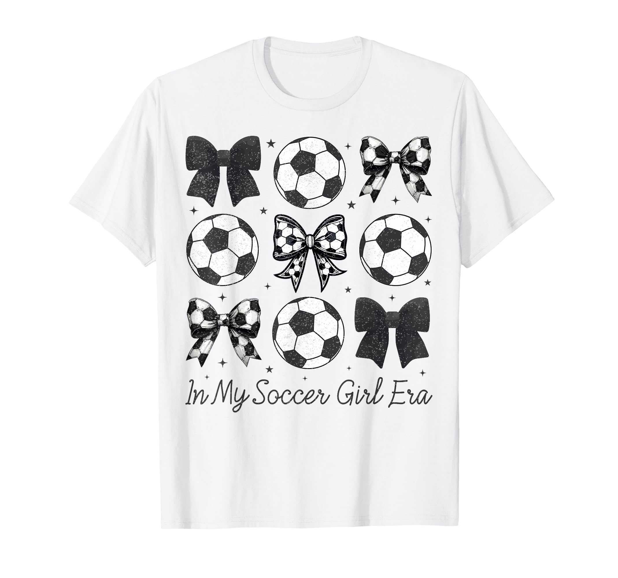 My Soccer Era Bow Soccer Player T-Shirt - Unique Graphic for Adults - T-Shirt, Sweatshirt, Hoodie
