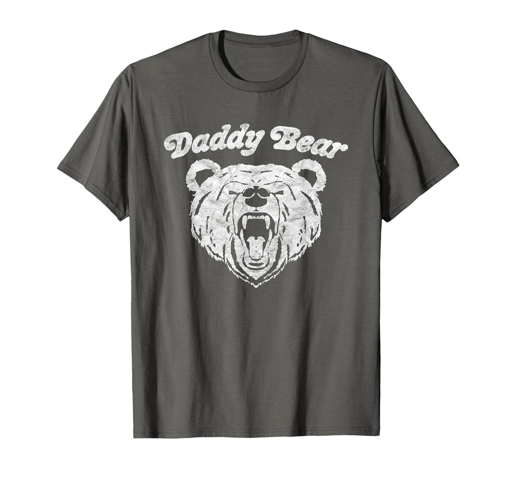 Daddy Bear Distressed Protective Dad T-Shirt - Unique Graphic for Adults - T-Shirt, Sweatshirt, Hoodie