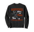 Soccer Makes Me Happy You Not So Sweatshirt - Trendy Graphic for Adults - T-Shirt, Sweatshirt, Hoodie