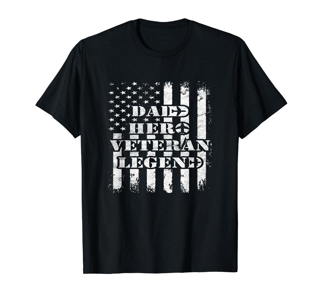 Veteran Dad Gifts Veteran Dad T-Shirt - Minimalist Print Men Women - T-Shirt, Sweatshirt, Hoodie