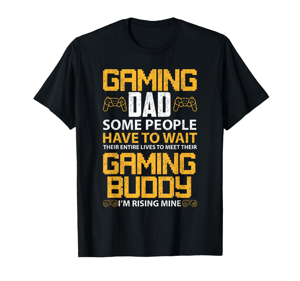 Gaming Dad Funny Video Gaming Daddy Son T-Shirt - Novelty Apparel Unisex - T-Shirt, Sweatshirt, Hoodie