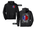 Emt Firefighter Firefighter Two Sided Hoodie - Streetwear Style for Adults - T-Shirt, Sweatshirt, Hoodie