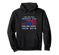 Proud Trucker Dad American Flag Semi Hoodie - Trendy Graphic for Adults - T-Shirt, Sweatshirt, Hoodie