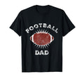 Football Dad Distressed Gift Dad T-Shirt - Aesthetic Graphic Unisex - T-Shirt, Sweatshirt, Hoodie