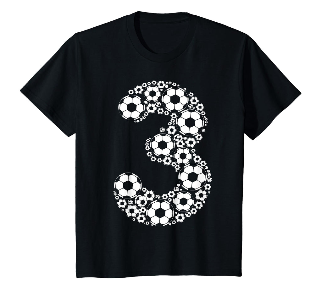 3 Year Old Soccer Birthday Funny T-Shirt - Aesthetic Graphic for Adults - T-Shirt, Sweatshirt, Hoodie