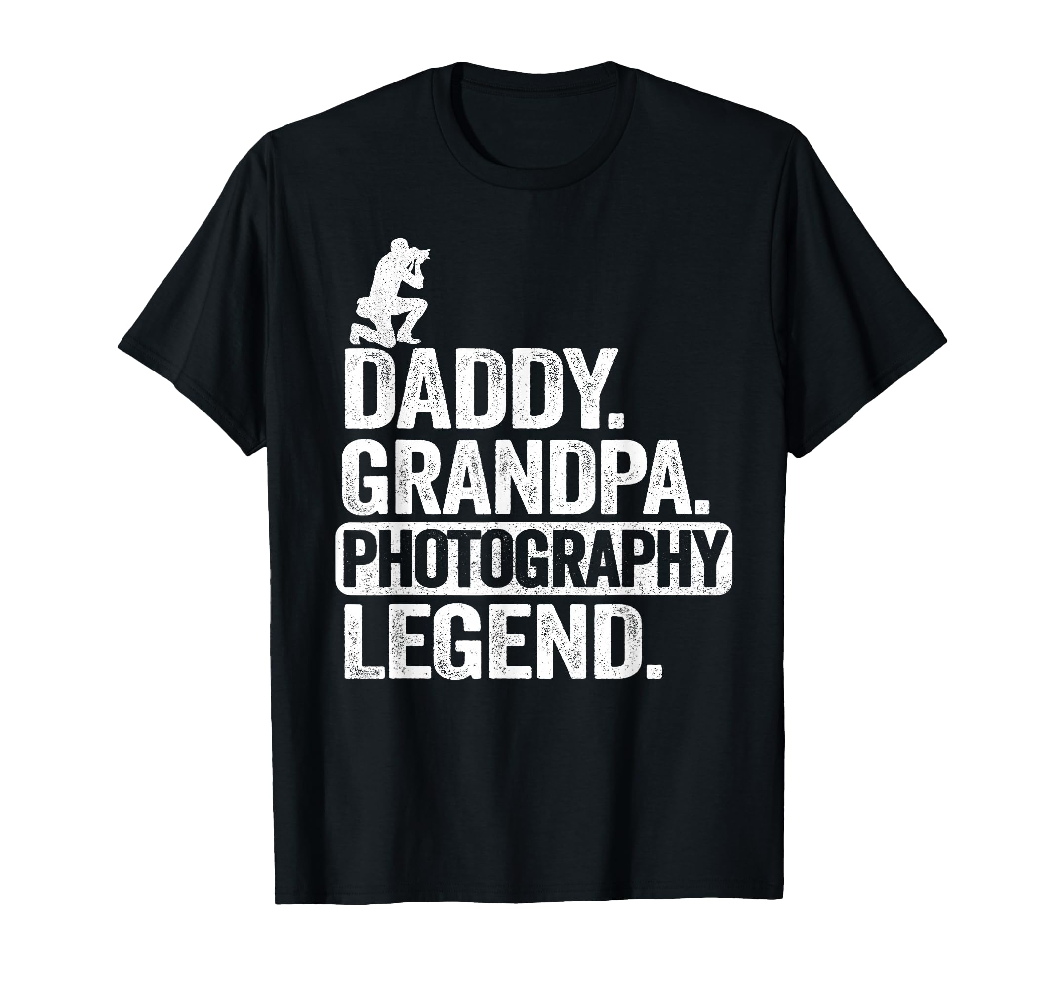 Daddy Grandpa Photography Legend Dad T-Shirt - Aesthetic Graphic Unisex - T-Shirt, Sweatshirt, Hoodie