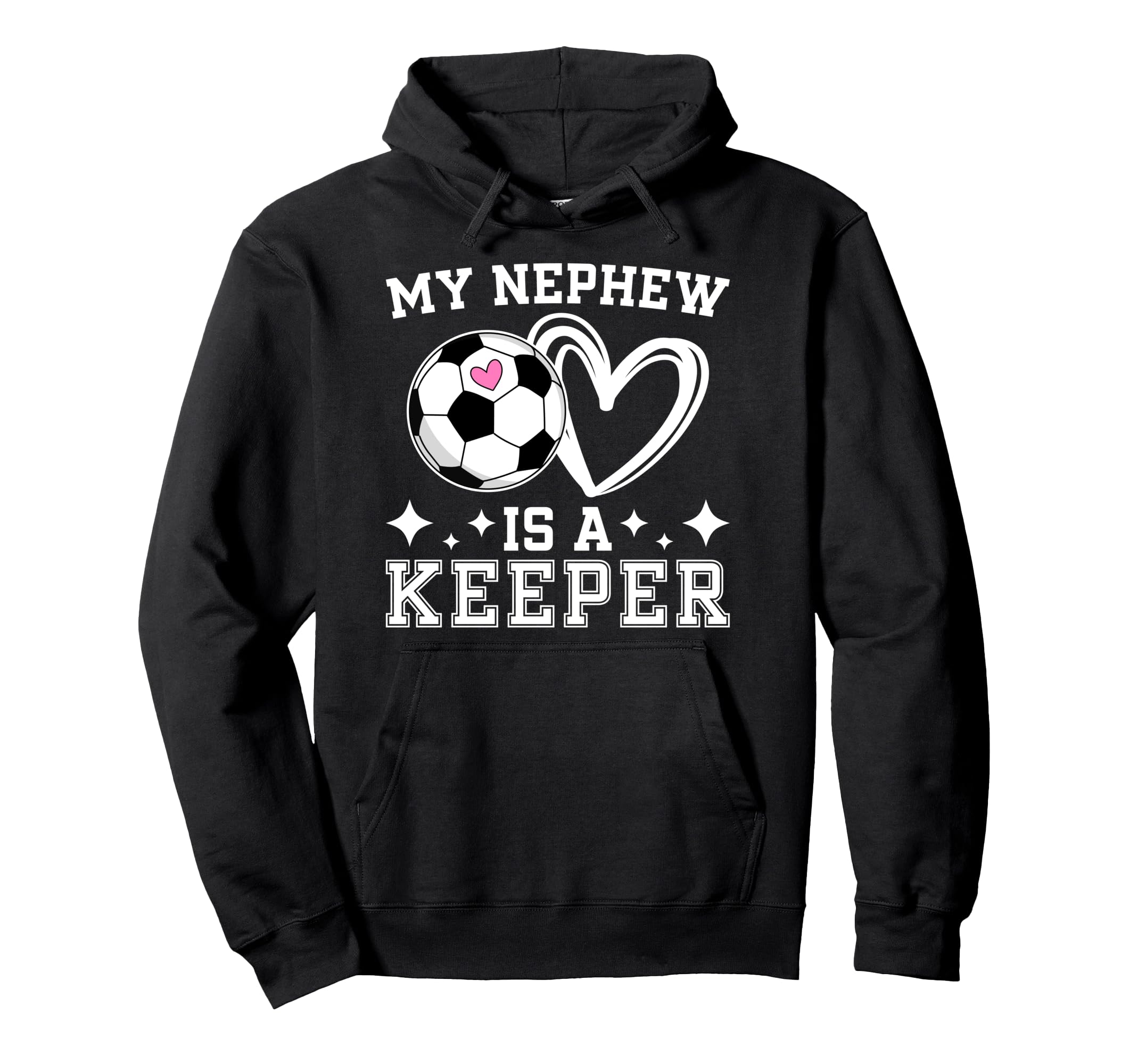 Proud Soccer Keeper Aunt Soccer Hoodie - Casual Everyday Wear Unisex - T-Shirt, Sweatshirt, Hoodie
