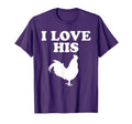 I Love Her Kitty Cat I Like His Rooster T-Shirt - Custom Art Print Unisex - T-Shirt, Sweatshirt, Hoodie