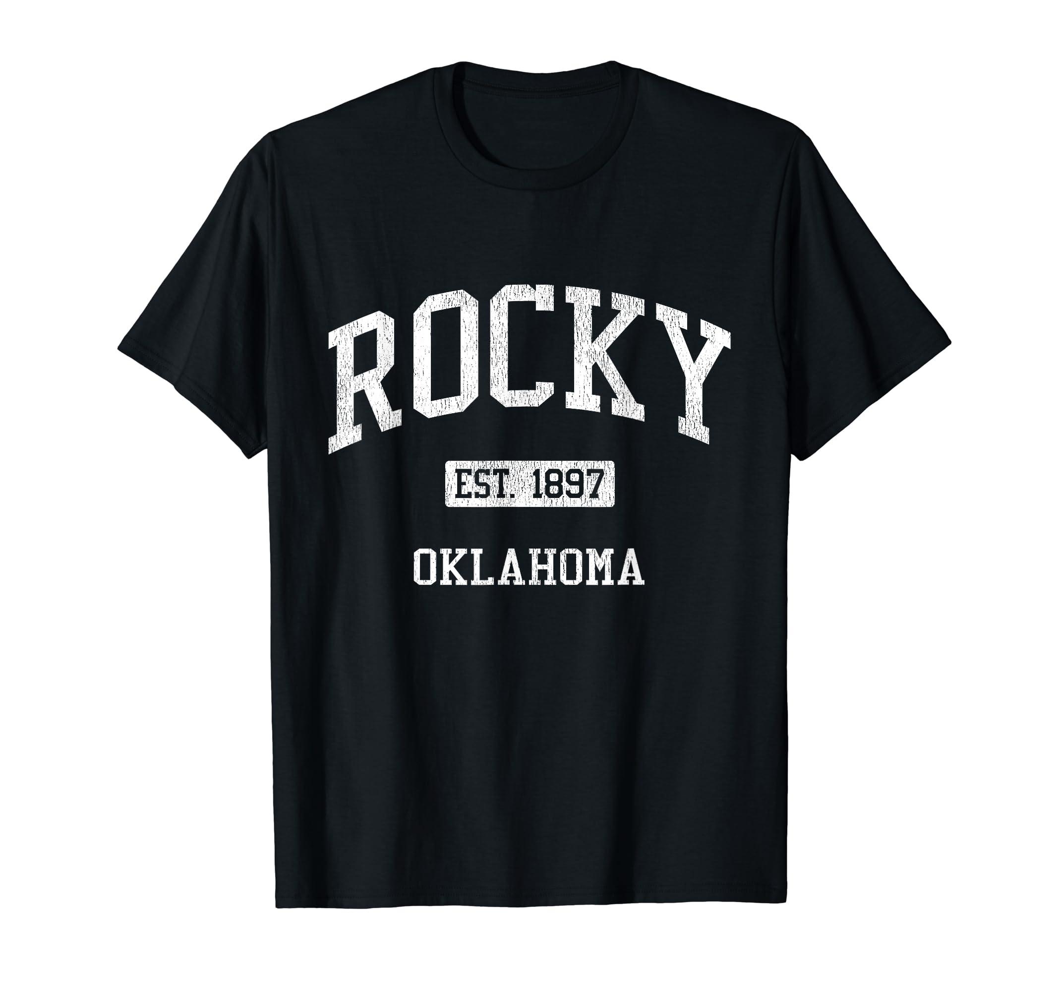 Rocky Oklahoma Ok Js04 Athletic T-Shirt - Streetwear Style for Adults - T-Shirt, Sweatshirt, Hoodie