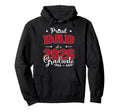 Proud Dad Class 2026 Graduate Graduation Hoodie - Novelty Apparel Unisex - T-Shirt, Sweatshirt, Hoodie