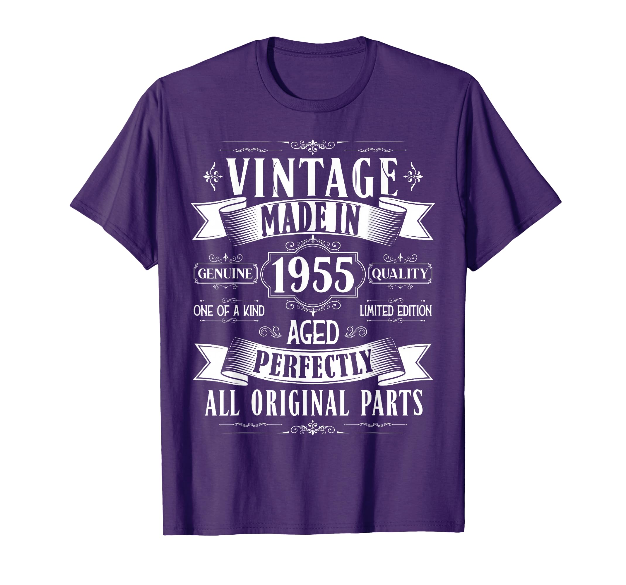 70Th Birthday Born 1955 70 Years Old T-Shirt - Trendy Graphic for Adults - T-Shirt, Sweatshirt, Hoodie