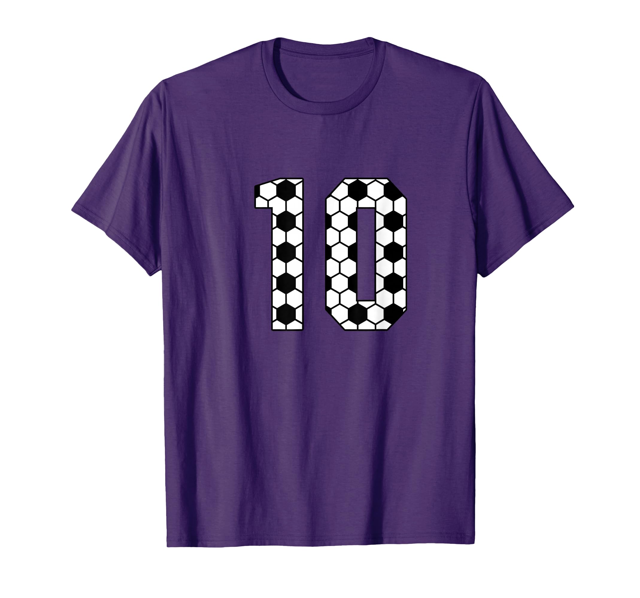10 Soccer Jersey Favorite Player Fan T-Shirt - Novelty Apparel Men Women - T-Shirt, Sweatshirt, Hoodie