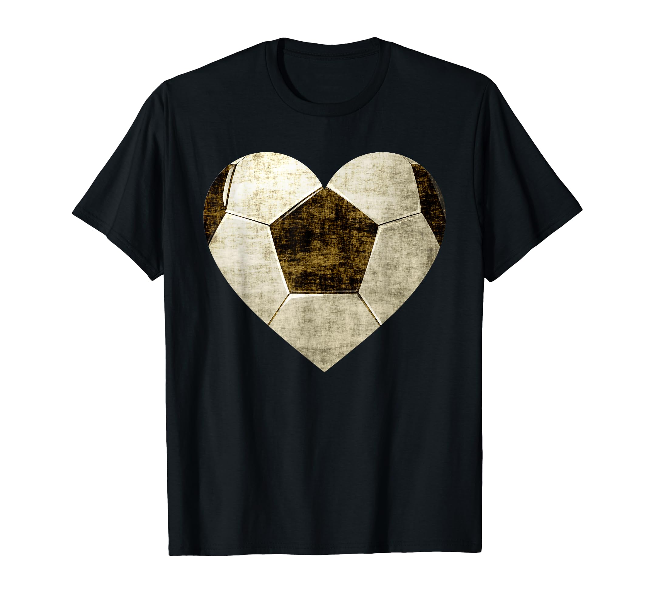 Soccer Ball Distressed Heart Soccer Mom T-Shirt - Graphic Print Men Women - T-Shirt, Sweatshirt, Hoodie