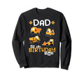 Construction Worker Digger Hoe Sweatshirt - Unique Graphic Men Women - T-Shirt, Sweatshirt, Hoodie