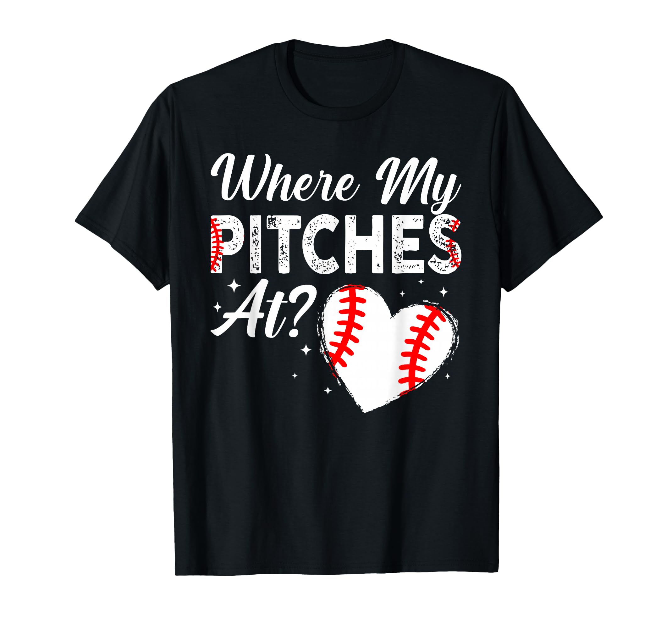 Where My Pitches Funny Mom Baseball T-Shirt - Aesthetic Graphic for Adults - T-Shirt, Sweatshirt, Hoodie