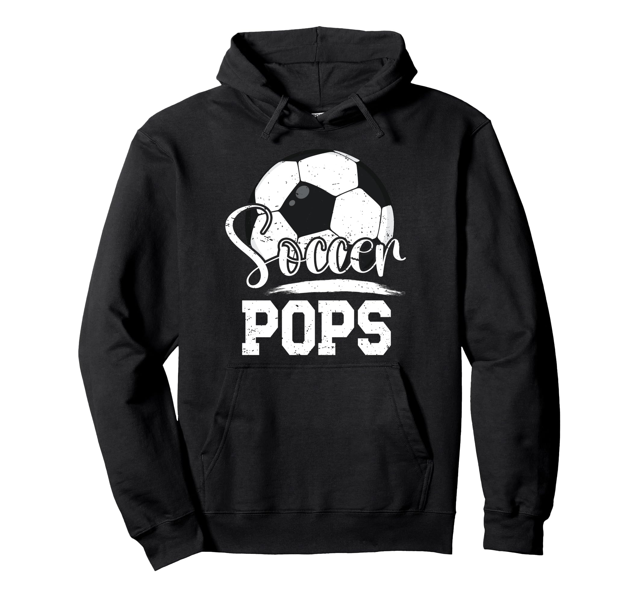 Soccer Pops Grandpa Pops Soccer Player Hoodie - Fun Novelty Design Unisex - T-Shirt, Sweatshirt, Hoodie